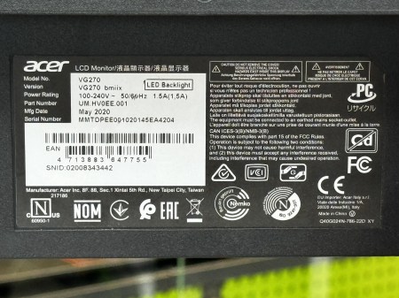 ACER Nitro VG270 4
